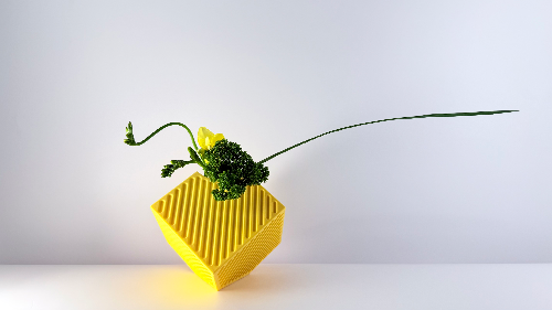 Ikebana Arrangement - Lemon Twist