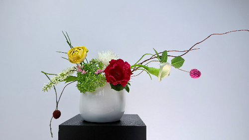 Ikebana Arrangement - The One that Refused to be Quiet
